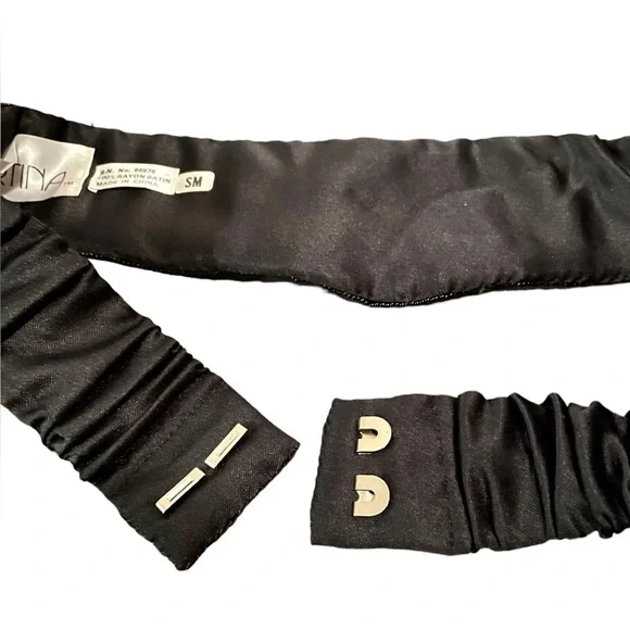 Vintage Fortina beaded/sequin belt sz Small - Picture 4 of 4